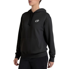 Sweat à capuche Femme Bullpadel Boril Noir