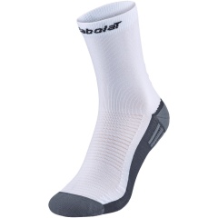 Chaussettes de padel mi-hautes Babolat Blanc