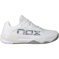 Chaussures de pickleball Nox Lux Tempo Blanc / Gris