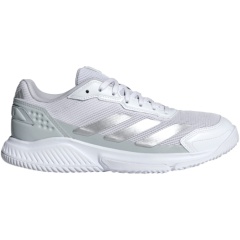Chaussures de padel Femme Adidas Courtquick Blanc / Argent