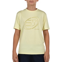 T-shirt de padel Garçon Bullpadel Cuno JR Jaune