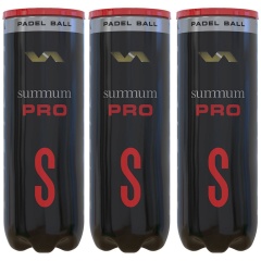 Tripack de 3 balles de padel Wilson Premier Padel