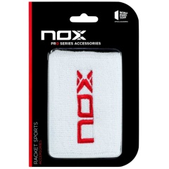 Poignet éponge court Nox Blanc / Rouge
