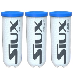Tripack de 3 balles de padel Siux Neo S