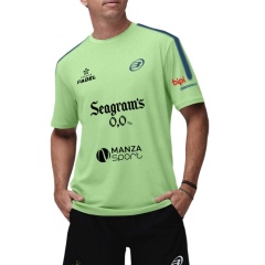 T-shirt Bullpadel Montse Paquito Navarro Réplica Vert