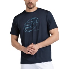 T-shirt de padel Homme Bullpadel Cuno Bleu Marine