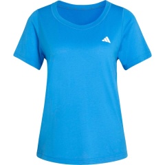 T-shirt Femme Adidas Workout Essential Bleu