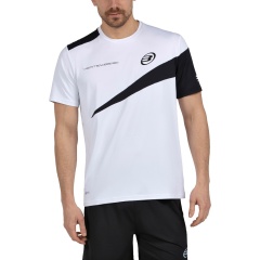 T-shirt Homme Bullpadel Pablo Cardona Blanc / Noir