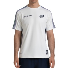 T-shirt Homme Bullpadel Paquito Navarro Blanc