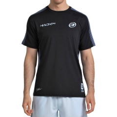 T-shirt Homme Bullpadel Paquito Navarro Noir