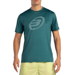 T-shirt de padel Homme Bullpadel Lande Bleu Vert