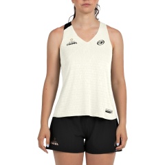 Débardeur Femme Bullpadel Premier Padel Piura Blanc