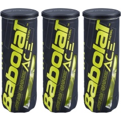 Tripack de 3 balles de padel Babolat Ace