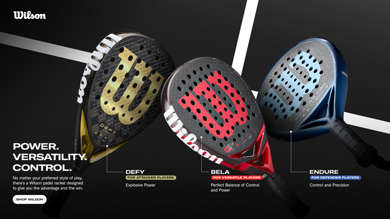 Wilson padelracket 2026