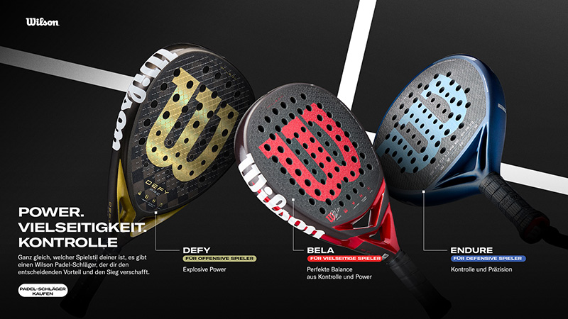 Wilson Padel Schläger 2026 Wilson Padel Schläger 2026