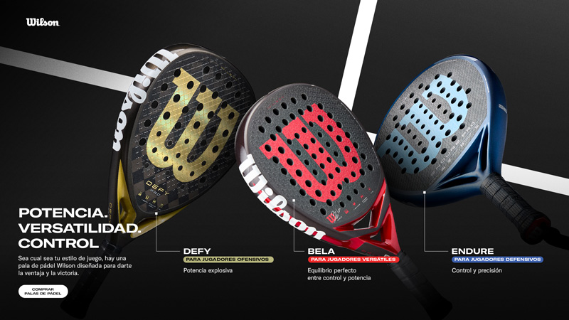 Pala de pádel Wilson 2026 Pala de pádel Wilson 2026