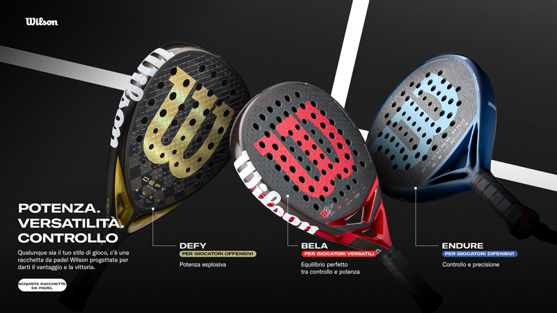 Rachetta padel Wilson 2026